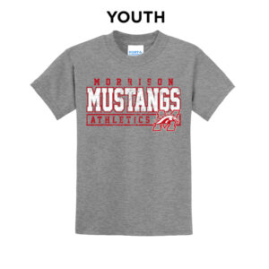 Morrison Youth Short Sleeve Tee-Heather Grey