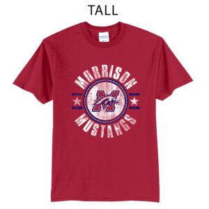 Morrison Tall Basic Short Sleeve Tee-Red