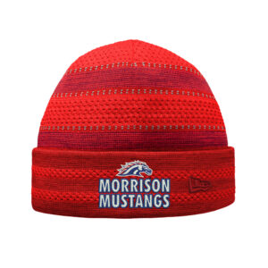 Morrison New Era On-Field Knit Beanie-Scarlet