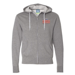 Morrison Independent Trading Co.Unisez  Full-Zip Hooded Sweatshirt-Gunmetal Heather