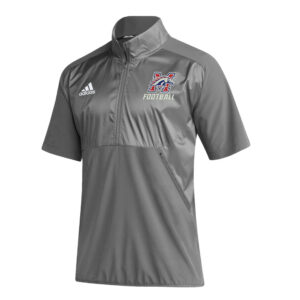 Morrison Football Adidas Sideline woven Short Sleeve 1/4 zip pullover – Team GreyFour