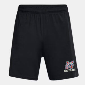 Morrison Football Under Armour Men’s UA Tech Vent 7″ pocketed  Shorts-Black
