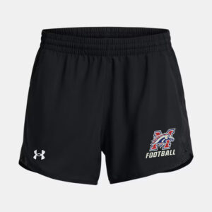 Morrison Football Women’s UA Fly-By Unlined 3″ Shorts-Black