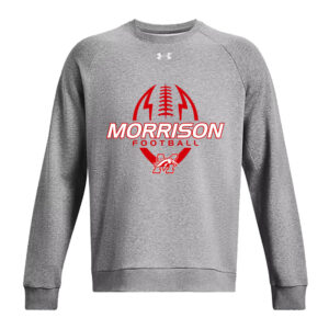 Morrison Football Under Armour UA Rival Fleece Crewneck Sweatshirt Adult-Castlerock