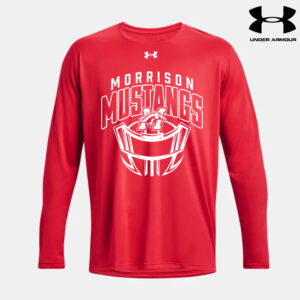 Morrison Football Under Armour Men’s Team Tech Long Sleeve-Red