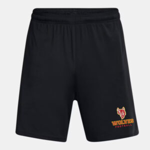 Marion Football Under Armour Men’s UA Tech Vent 7″ pocketed  Shorts-Black