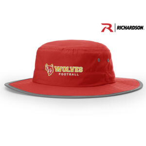 Marion Football Richardson Wide Brim Sun Hat-Red