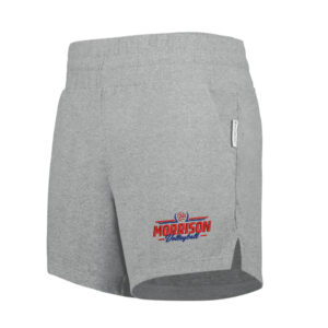 Morrison Volleyball Holloway Ladies Ventura Soft Knit Shorts-Grey Heather