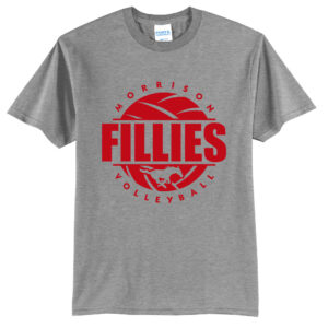 Morrison Volleyball Unisex Short Sleeve Tee-Athletic heather