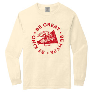 Morrison Cheer Unisex Comfort Colors Heavyweight Ring Spun Long Sleeve Tee-Ivory
