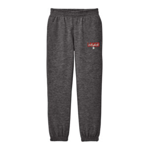 NS Volleyball District Youth V.I.T. Fleece Sweatpant-Heather Charcoal