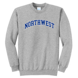 NW Athletics Unisex Basic Crewneck Sweatshirt-Athletic Heather