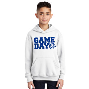 NW Athletics Youth Basic Hooded Sweatshirt-White