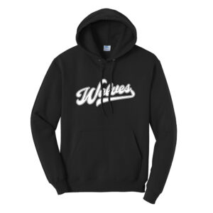NW Athletics Unisex Fleece Pullover Hooded Sweatshirt-Black