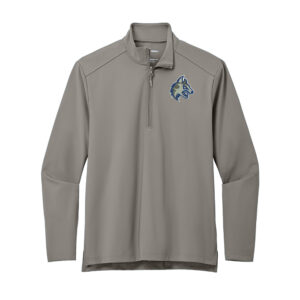NW Athletics Port Authority C-FREE Men Double Knit 1/4-Zip-Smoke Grey