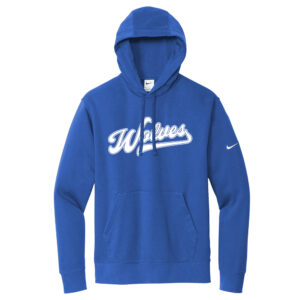NW Athletics Nike Club Fleece Sleeve Swoosh Pullover Hoodie Men-Game Royal