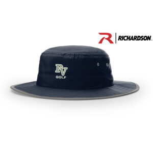 PV Golf Richardson Lite Wide Brim Hat-Navy