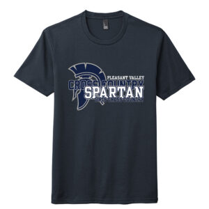 PV Girls CC Rah Rah Unisex District Perfect Tri-blend  Crew Tee-New Navy