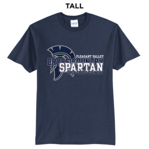 PV Girls CC Tall Unisex Short Sleeve Tee-Navy