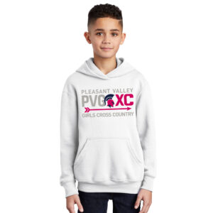 PV Girls CC Youth Hooded Sweatshirt-White