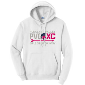 PV Girls CC Unisex Fleece Hooded Sweatshirt-White