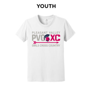 PV Girls CC Youth Premium Short Sleeve Tee-White