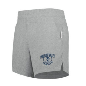 PV Girls Swim Dive Holloway Ladies Ventura Soft Knit Shorts-Grey Heather