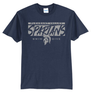 PV Girls Swim Dive Unisex Short Sleeve Tee-Navy