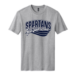 PV Girls Swim Dive Unisex Premium Short Sleeve Tee-Light Heather Grey