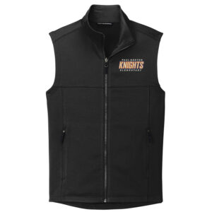 Paul Norton Elementary Port Authority Collective Smooth Fleece Vest Men-Black
