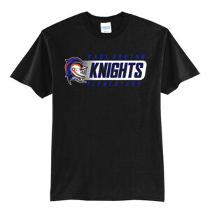 Paul Norton Elementary Unisex Short Sleeve Tee-Black