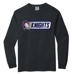 Paul Norton Elementary Comfort Colors Heavyweight Ringspun Long Sleeve Tee Unisex-Black