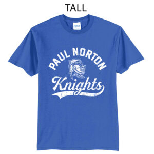 Paul Norton Elementary Tall Short Sleeve Tee-Royal