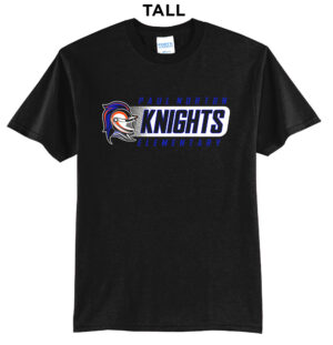 Paul Norton Elementary Tall Short Sleeve Tee-Black