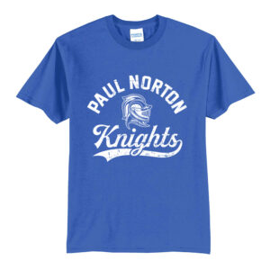 Paul Norton Elementary Unisex Short Sleeve Tee-Royal