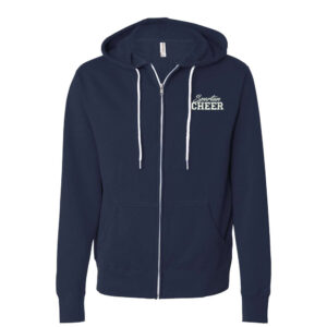 PV Cheer Independent Trading Co.Unisez  Full-Zip Hooded Sweatshirt-Navy