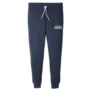 PV Cheer Bella and Canvas Unisex Jogger Sweatpants-Heather Navy