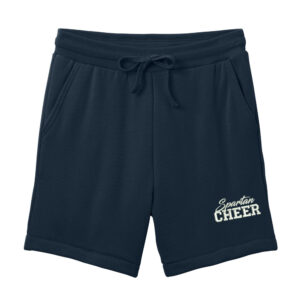 PV Cheer BELLA and CANVAS Unisex Sponge Fleece Sweatshort-Navy