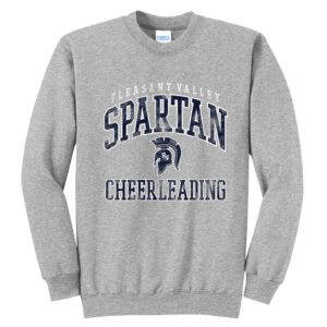 PV Cheer Unisex Fleece Crewneck Sweatshirt-Athletic Heather