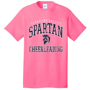 PV Cheer Unisex Short Sleeve Tee-Neon Pink