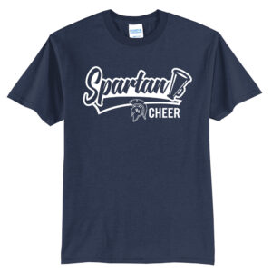 PV Cheer Unisex Short Sleeve Tee-Navy