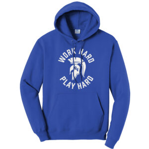 PV Wellness Unisex Fleece Hooded Sweashirt-Royal