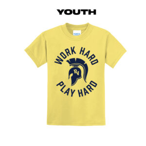 PV Wellness Youth Short Sleeve Tee-Yellow