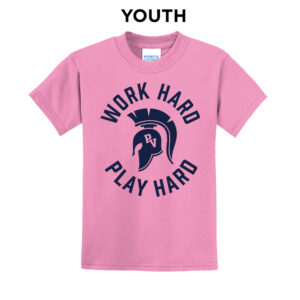 PV Wellness Youth Short Sleeve Tee-Candy Pink
