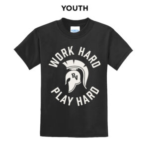 PV Wellness Youth Short Sleeve Tee-Black
