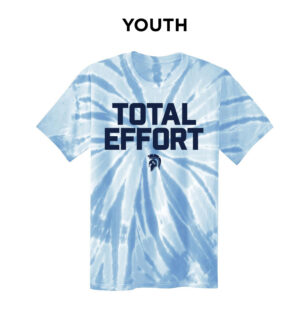 PV JR FB YOUTH Essential Tie-Dye Tee-Light blue