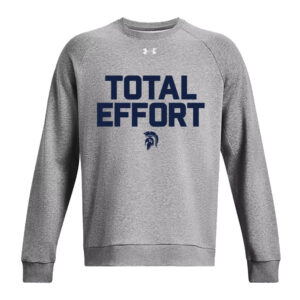 PV JR FB Under Armour UA Rival Fleece Crewneck Sweatshirt Adult-Castle Rock