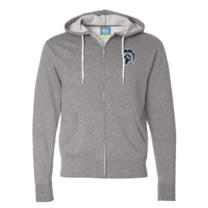 PV JR FB Independent Trading Co.Unisez  Full-Zip Hooded Sweatshirt-Gunmetal Heather
