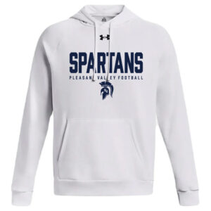 PV JR FB Under Armour UA Rival Fleece Hoodie Men-White