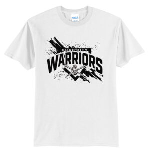 QC Warriors BB Unisex Short Sleeve Tee-White